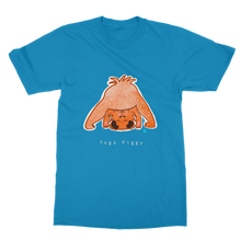 Load image into Gallery viewer, Yoga Piggy Adult T-Shirt
