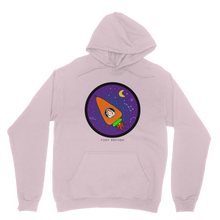 Load image into Gallery viewer, Guinea Pig Hoodie - Adult - Space Rocket Pickle Piggy
