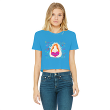 Load image into Gallery viewer, Guinea Pig T-Shirt - Adult Cropped - Love you Pickle Piggy
