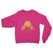 Load image into Gallery viewer, Yoga Piggy Adult Sweatshirt
