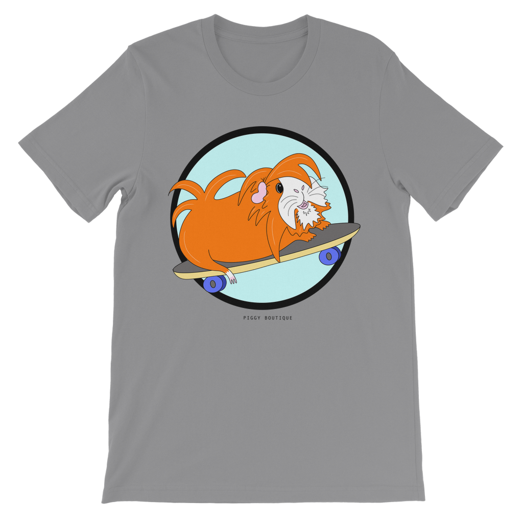 Kids T-Shirt - Skater Pig - Guinea Pig