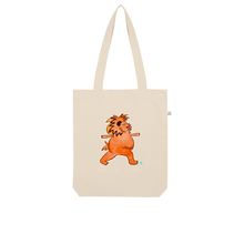 Load image into Gallery viewer, Warrior Piggy Organic Tote Bag
