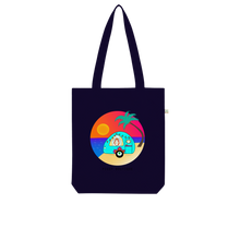 Load image into Gallery viewer, Guinea Pig - Tote Bag Organic - Pickle Piggy Sunset Caravan
