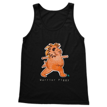 Load image into Gallery viewer, Warrior Piggy Adult Tank Top
