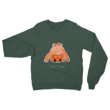 Load image into Gallery viewer, Yoga Piggy Adult Sweatshirt
