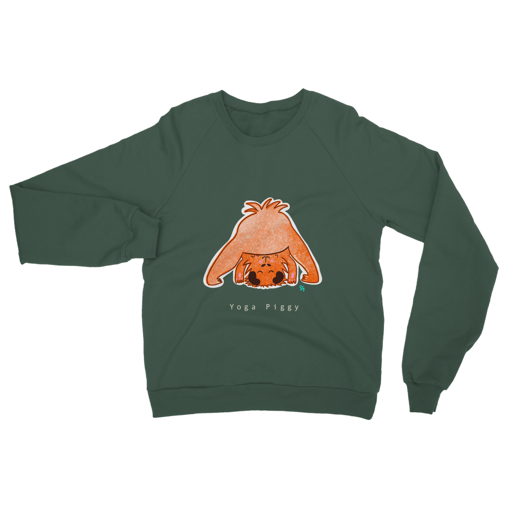 Yoga Piggy Adult Sweatshirt