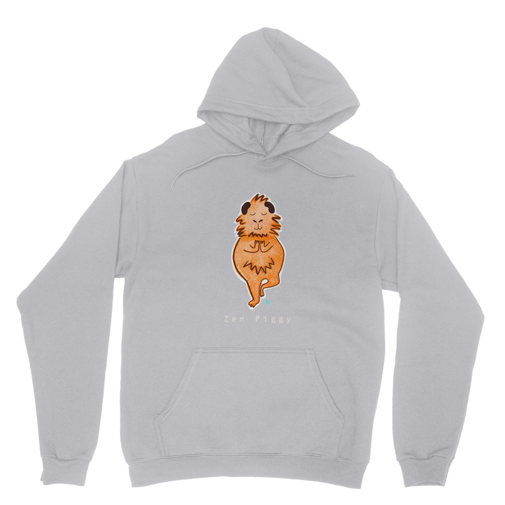 Zen Piggy - Guinea Pig Adult Hoodie