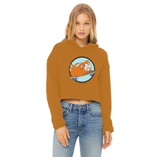 Load image into Gallery viewer, Teen Cropped Hoodie  - Skater Pig - Guinea Pig
