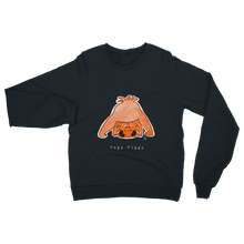 Load image into Gallery viewer, Yoga Piggy Adult Sweatshirt
